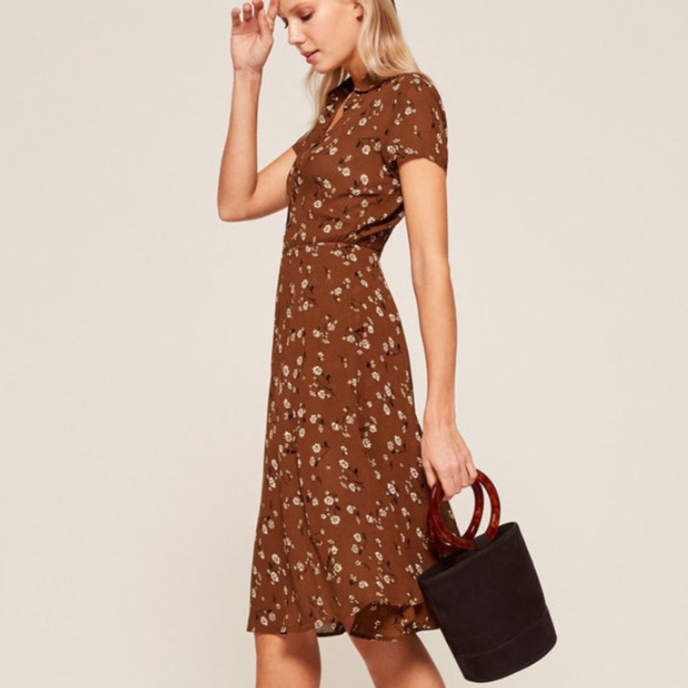 NWT Leigh Reformation Midi Dress